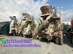 สิบล้อโม่ปูน HINO FM 1 A 344 แรง(1782-9081-1762)