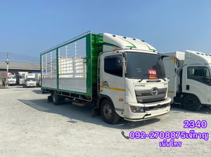 HINO FC 175แรงม้า รถบรรทุก 6ล้อ กระบะคอกสูง ปี2023(2340)