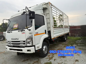 ISUZU FRR 210แรงม้า รถบรรทุก 6ล้อ กระบะคอกสูง ปี2023(9091)