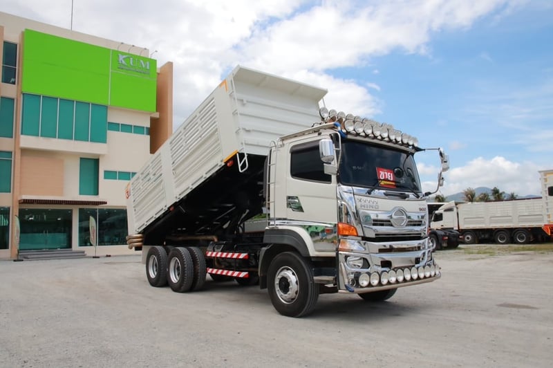 HINO FM 344แรงม้า รถบรรทุก 10ล้อ ดั้มพ์ ปี2023(5411)