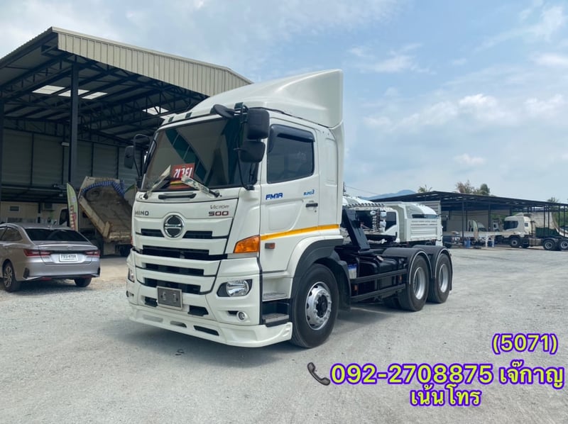 HINO FM 344แรงม้า รถบรรทุก 10ล้อ หัวลาก เฉพาะหัว ปี2021(5071)