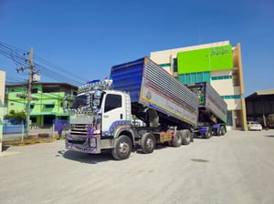 ISUZU FYH 360แรงม้า รถบรรทุก 12ล้อ พ่วงแม่ลูก ปี2013(2507-2508)