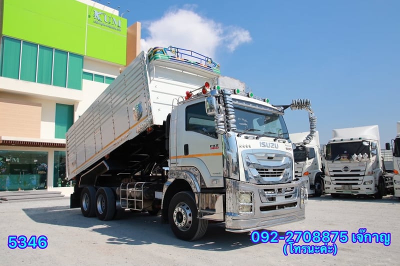 ISUZU FXZ 360แรงม้า รถบรรทุก 10ล้อ ดั้มพ์ ปี2022(5346) ISUZU FXZ 360แรงม้า รถบรรทุก 10ล้อ ดั้มพ์ ปี2022(5346)