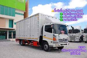 HINO FC 175แรงม้า รถบรรทุก 6ล้อ ตู้แห้ง ปี2013(8338)
