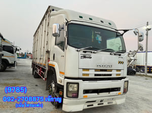 ISUZU FTR 240แรงม้า รถบรรทุก 6ล้อ ตู้แห้ง ปี2014(9785)
