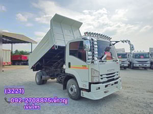 ISUZU FRR 210แรงม้า รถบรรทุก 6ล้อ ดั้มพ์ ปี2021(3221)