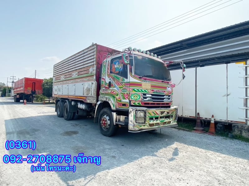 ISUZU FXZ 360แรงม้า รถบรรทุก 10ล้อ ดั้มพ์ ปี2010(0361)