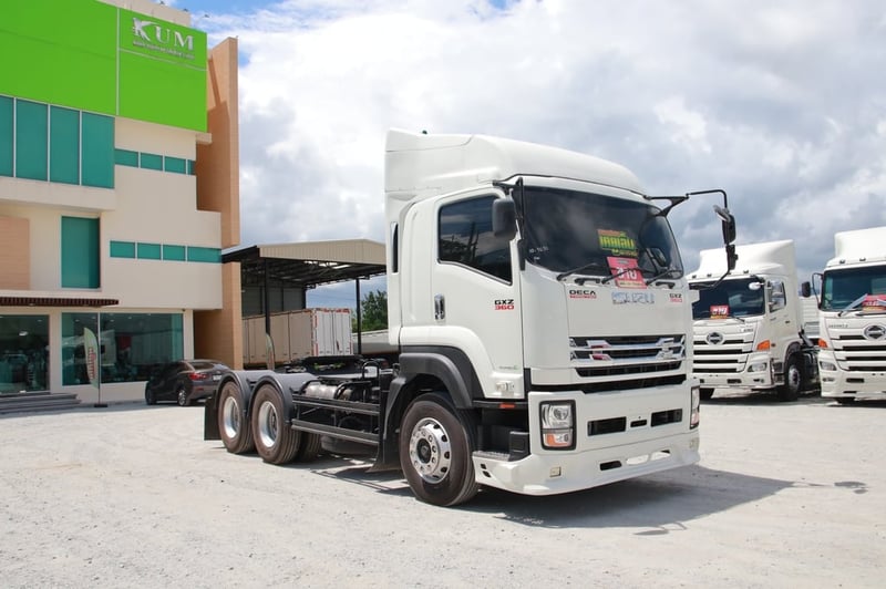 ISUZU GXZ 360แรงม้า รถบรรทุก หัวลาก 10ล้อ หัวลาก เฉพาะหัว ปี2023(9050)