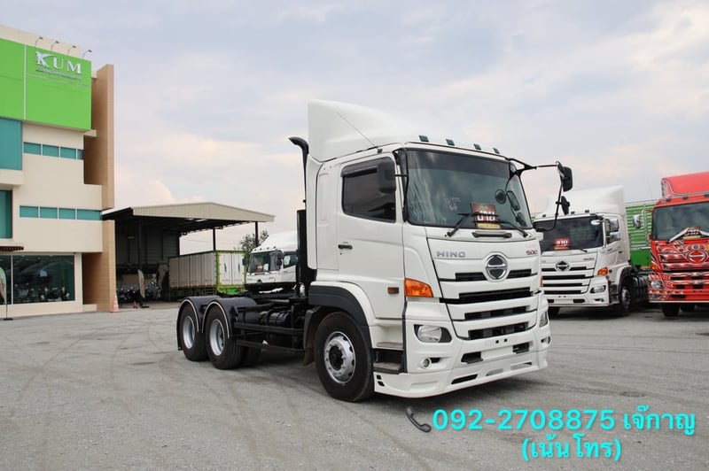 HINO FM 380แรงม้า รถบรรทุก 10ล้อ หัวลาก เฉพาะหัว ปี2022(1202)