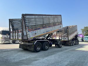 ISUZU FYH 360แรงม้า รถบรรทุก 12ล้อ พ่วงแม่ลูก ปี2014