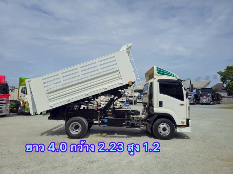 ISUZU FRR 210แรงม้า รถบรรทุก 6ล้อ ดั้มพ์ ปี2023(5273)