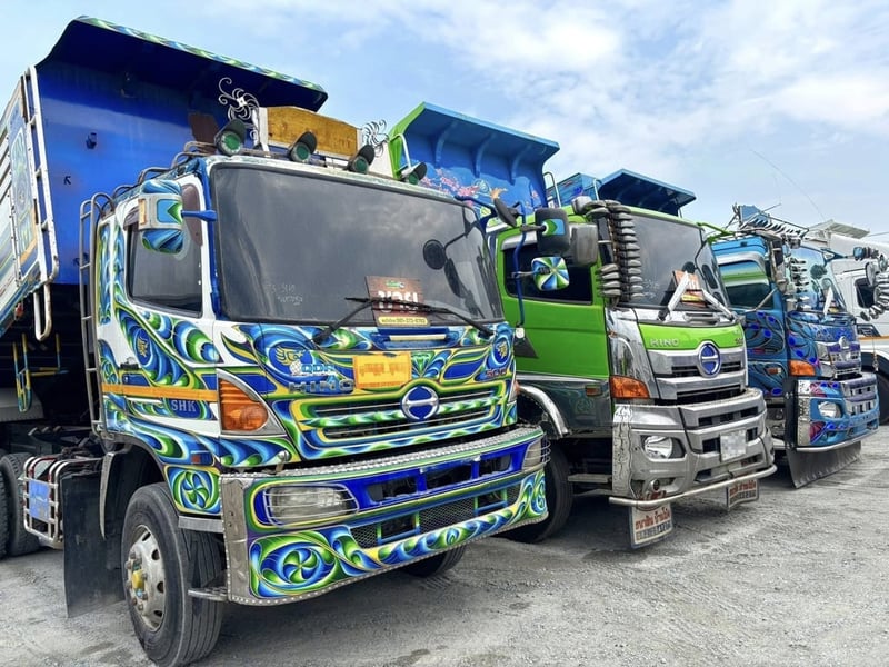 ISUZU FXZ 360แรงม้า รถบรรทุก 10ล้อ พ่วงแม่ลูก ปี2022