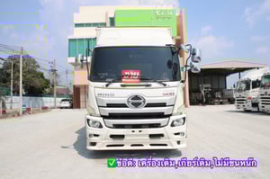 HINO FG 240แรงม้า รถบรรทุก 6ล้อ ตู้แห้ง ปี2018(4378)