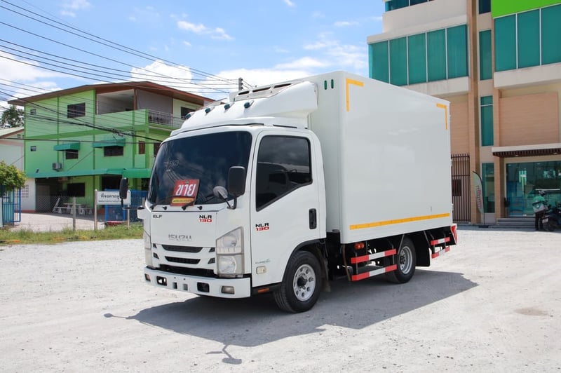 ISUZU NLR 130แรงม้า รถบรรทุก 4ล้อ ตู้เย็น ปี2019(5503)