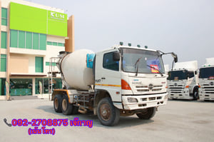 HINO FM 330แรงม้า รถบรรทุก 10ล้อ โม่ผสมปูน ปี2013(9081)