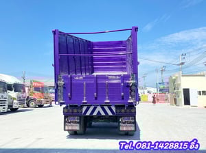 สิบล้อดั้มพ์พ่วงแม่ลูก ISUZU FXZ 360 แรง ปี 2554 (9033,0857)