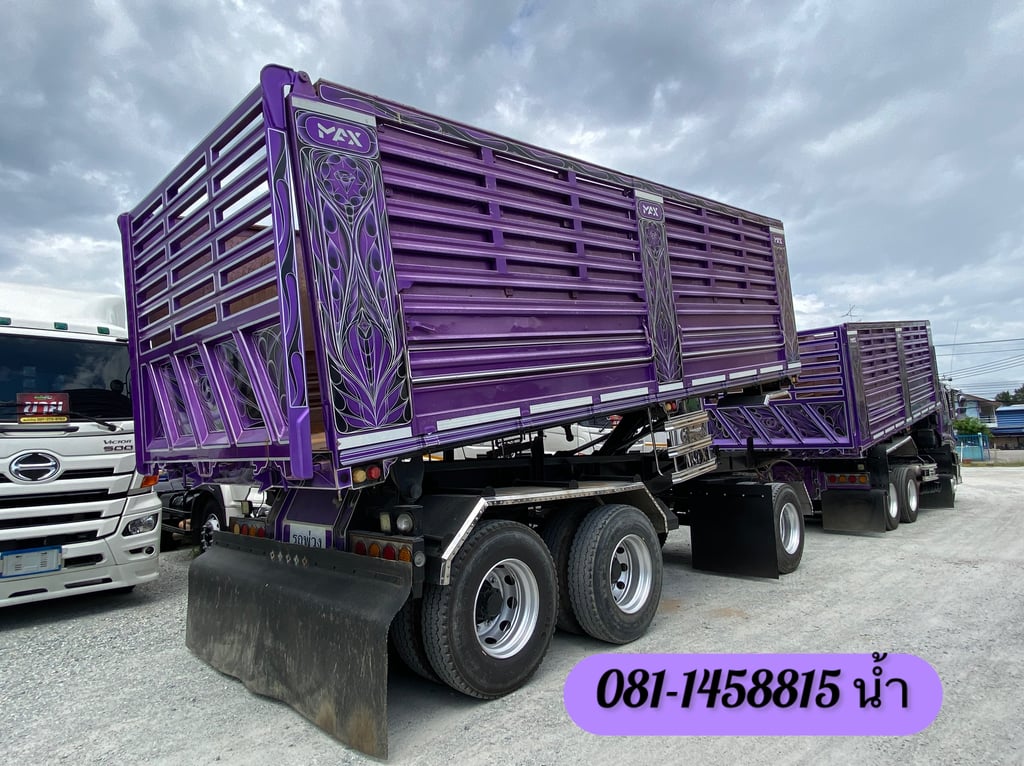 🚚 ISUZU FXZ 360แรงม้า รถบรรทุก 10ล้อ พ่วงแม่ลูก ปี2023 (9107 9108) 🚚 ISUZU FXZ 360แรงม้า รถบรรทุก 10ล้อ พ่วงแม่ลูก ปี2023 (9107 9108)