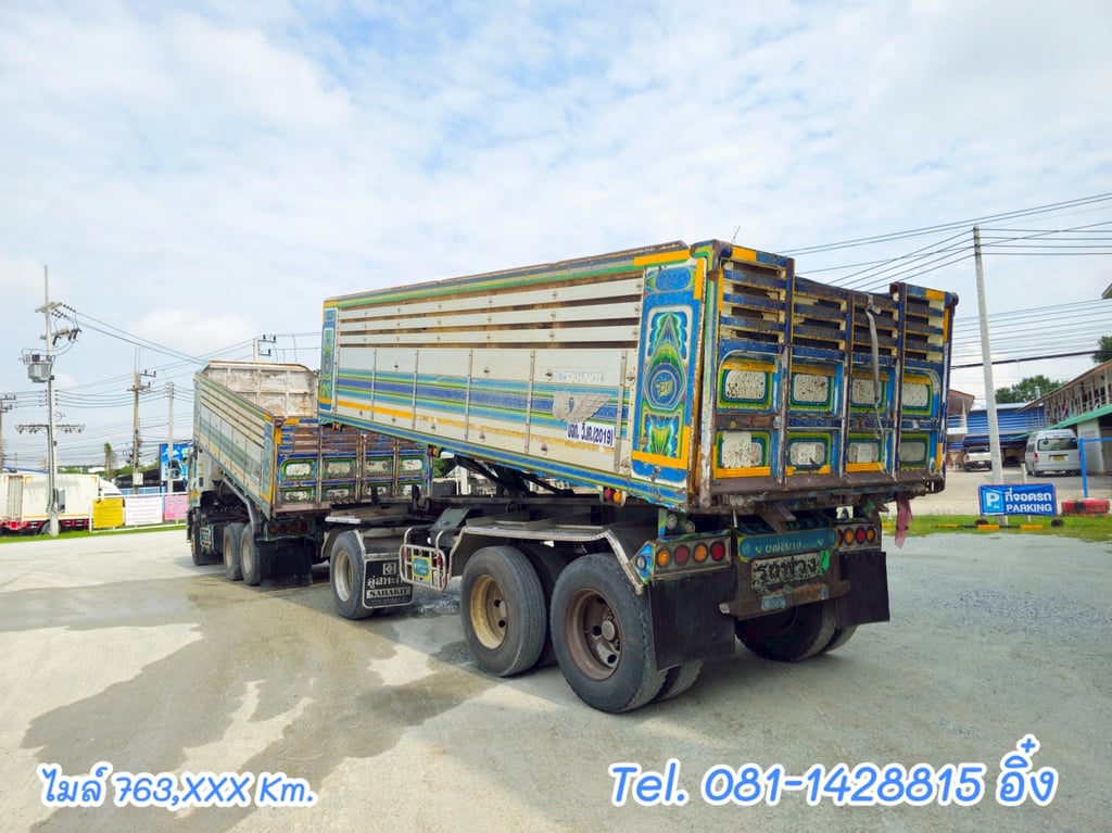 สิบล้อดั้มพ์ HINO FM1A 344 แรง ปี 2556 (3163,3164)