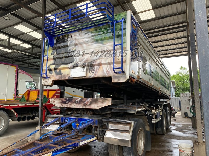 สิบล้อดั้มพ์ HINO FM1A 344 แรง ปี2566+ หางดั้มพ์ สามเพลา อู่ไทยมาวินกู๊ดทรัค ปี2566 (5147,5148) สิบล้อดั้มพ์ HINO FM1A 344 แรง ปี2566+ หางดั้มพ์ สามเพลา อู่ไทยมาวินกู๊ดทรัค ปี2566 (5147,5148)