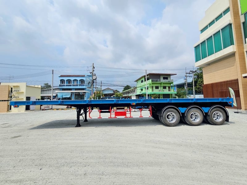 หางพื้นเรียบ สามเพลา อู่สหะกิจ ปี 2561 (5341)