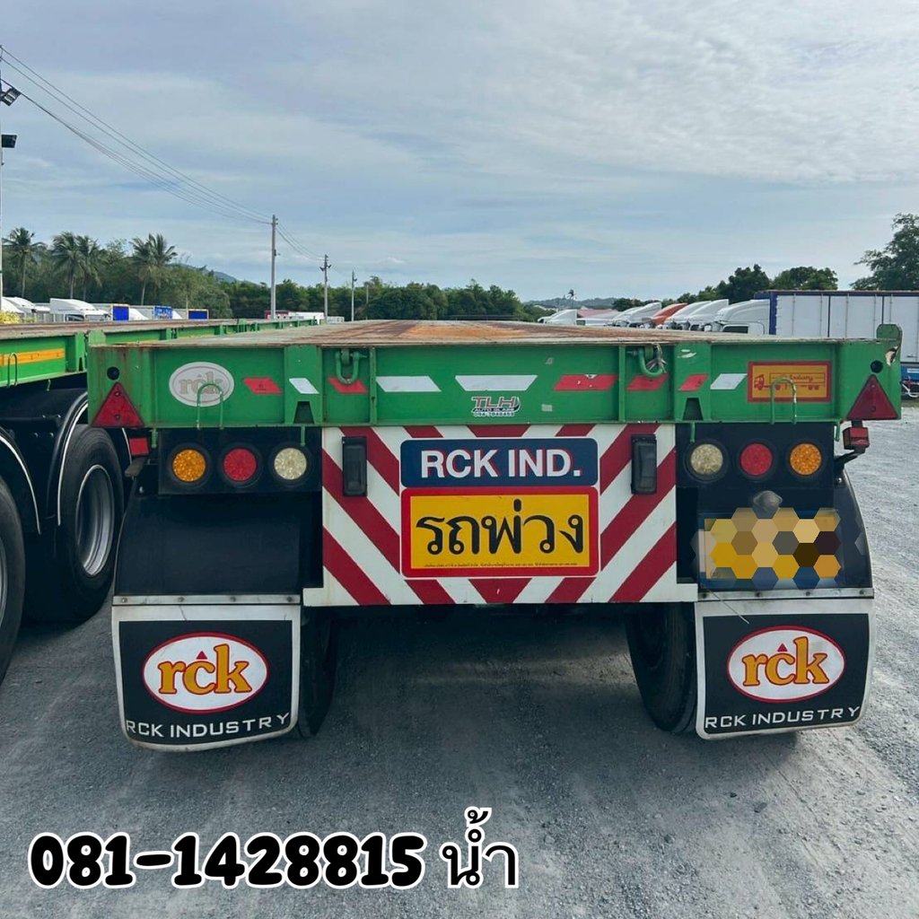 หางพื้นเรียบ สามเพลา อู่ RCK ปี 2566 (5612) หางพื้นเรียบ สามเพลา อู่ RCK ปี 2566 (5612)