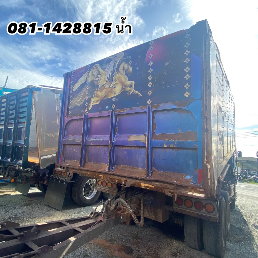 ISUZU FXZ 360แรงม้า รถบรรทุก 10ล้อ พ่วงแม่ลูก ปี2022 (2868 2869)