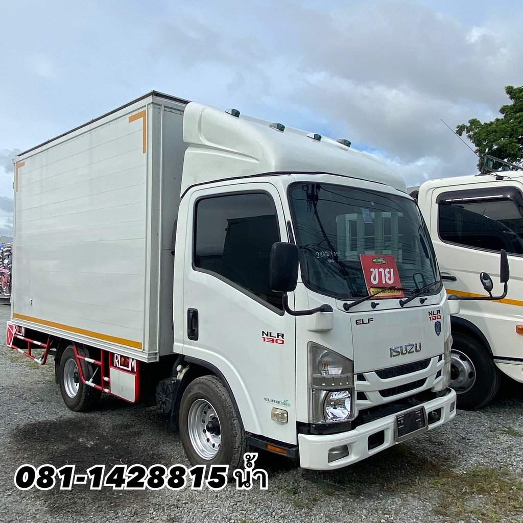 🚚 สี่ล้อตู้ ISUZU NLR 130 แรง ปี 2560 (5044)