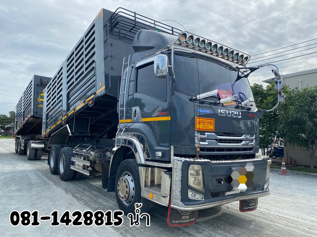 ISUZU FXZ 360แรงม้า รถบรรทุก 10ล้อ พ่วงแม่ลูก ปี2023 (7740 7741) ISUZU FXZ 360แรงม้า รถบรรทุก 10ล้อ พ่วงแม่ลูก ปี2023 (7740 7741)