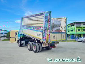 สิบล้อดั้มพ์ ISUZU FXZ 360 แรง ปี 2566 (8073)