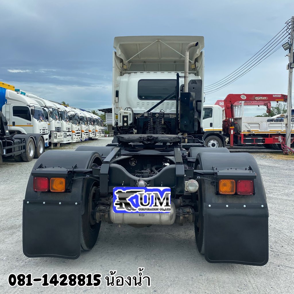 ISUZU GXZ 380แรงม้า รถบรรทุก 10ล้อ หัวลาก เฉพาะหัว ปี2023 (9052)
