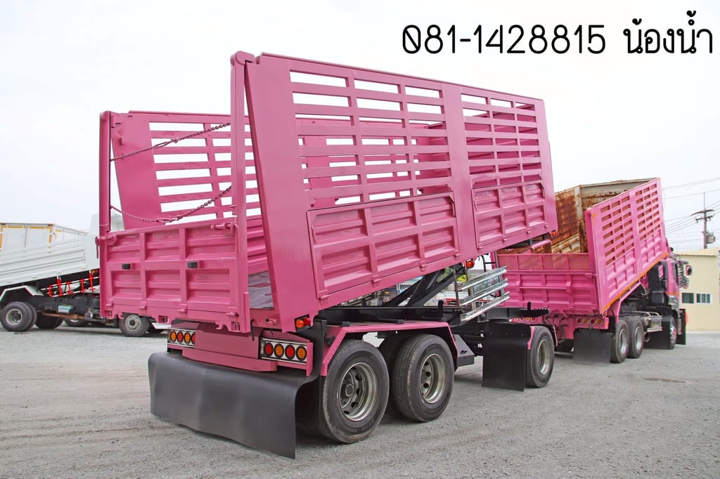 สิบล้อดั้มเกษตร ISUZU FXZ 360 แรง ปี 66 + หางดั้มพ์ สามเพลา อู่ฟีนิกซ์ ปี 2565 (1364 2110)