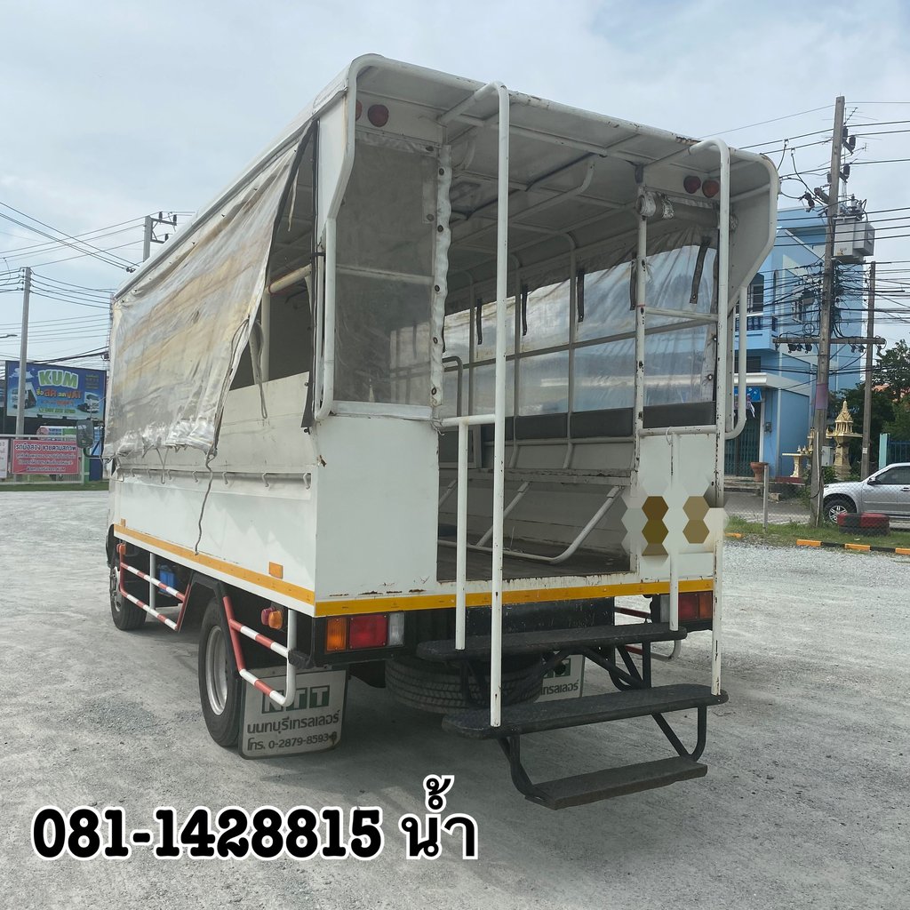 HINO XZU 150แรงม้า รถบรรทุก 6ล้อ สองแถว ปี2014 (0756)