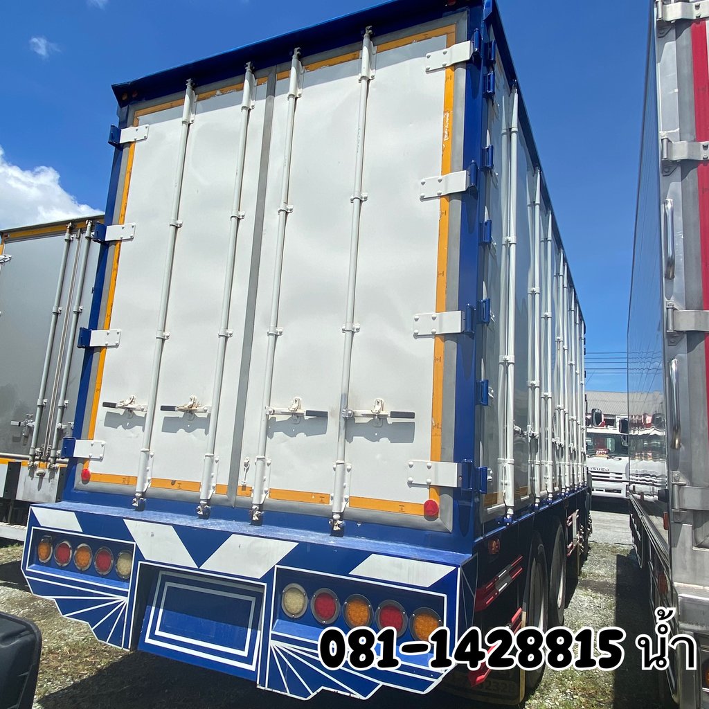 💥สิบสองล้อตู้หกบาน HINO GY2P 380 แรง ปี 65 (2556)