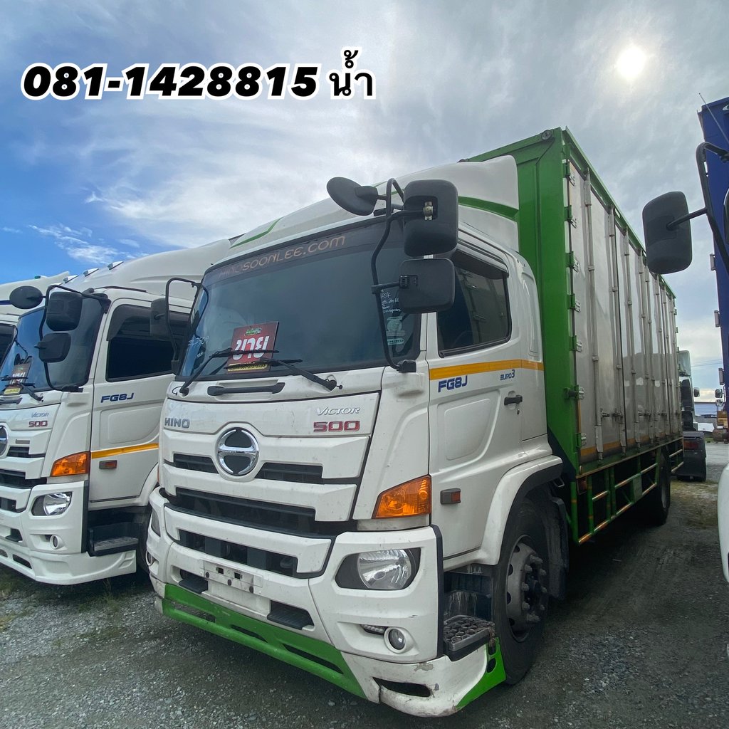 🚚 หกล้อตู้สิบบาน HINO FG8J 240 แรง ปี 2565 (7509)
