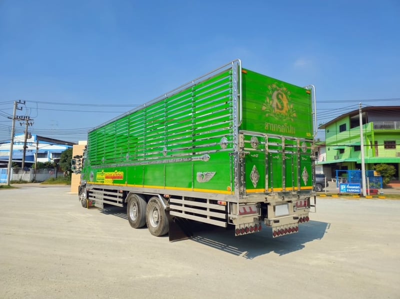 สิบล้อคอก HINO FL8J 260 ปี 66 (5115)