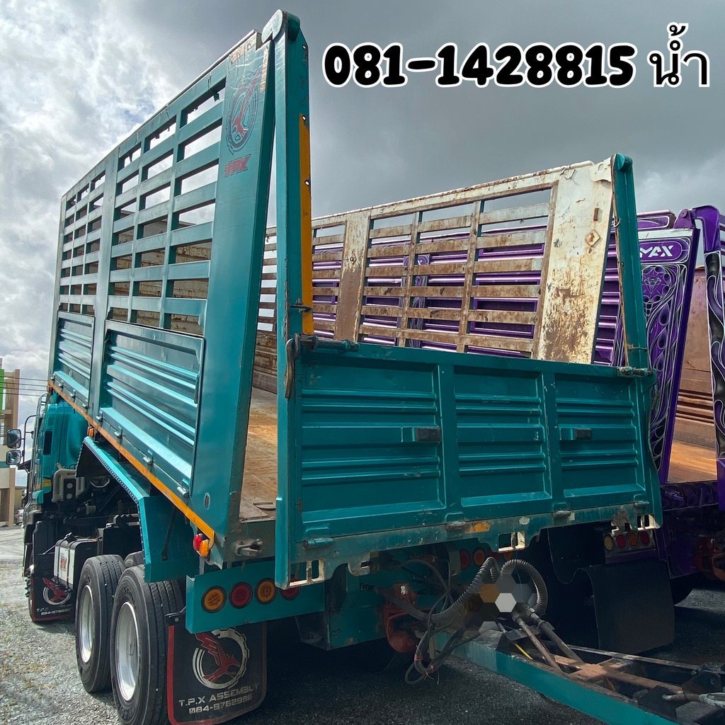 ISUZU FXZ 360แรงม้า รถบรรทุก 10ล้อ พ่วงแม่ลูก ปี2023 (5392 5393)