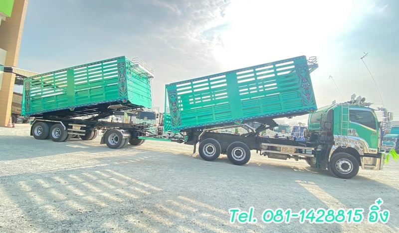 สิบล้อดั้มพ์ ISUZU  FXZ 360 แรง ปี 2566 (4795,4796)