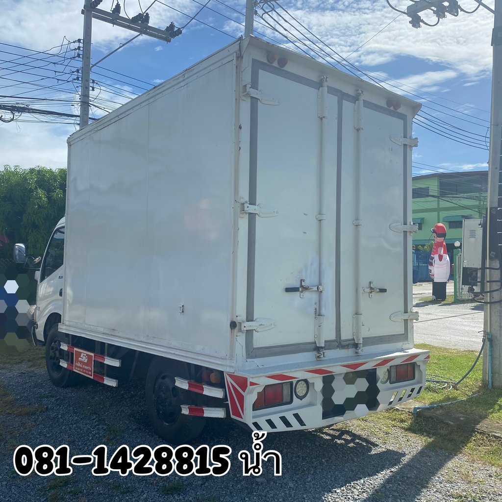 🚚รถตู้จัมโบ้ HINO XZU 600R-4W 136 แรงม้า ปี 63 (3262)