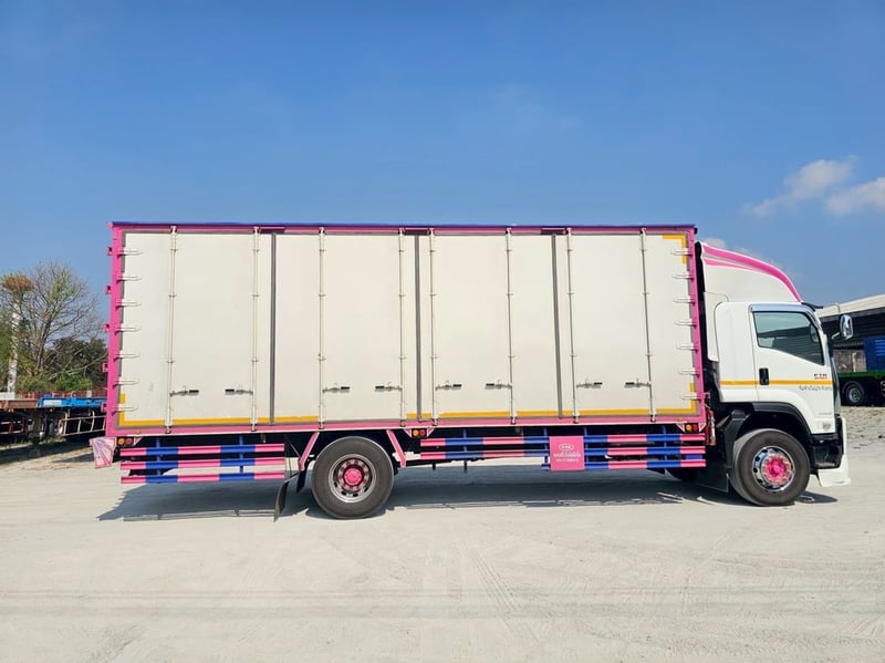 หกล้อตู้สิบบาน ISUZU FTR 240 แรง ปี 2565 (5322) หกล้อตู้สิบบาน ISUZU FTR 240 แรง ปี 2565 (5322)
