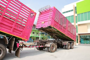 สิบล้อดั้มพ์ ISUZU FXZ 360 แรง ปี 2565 + หางดั้มพ์ สามเพลา อู่เดอะฟินิกซ์  ปี 2565 (2591,2592)