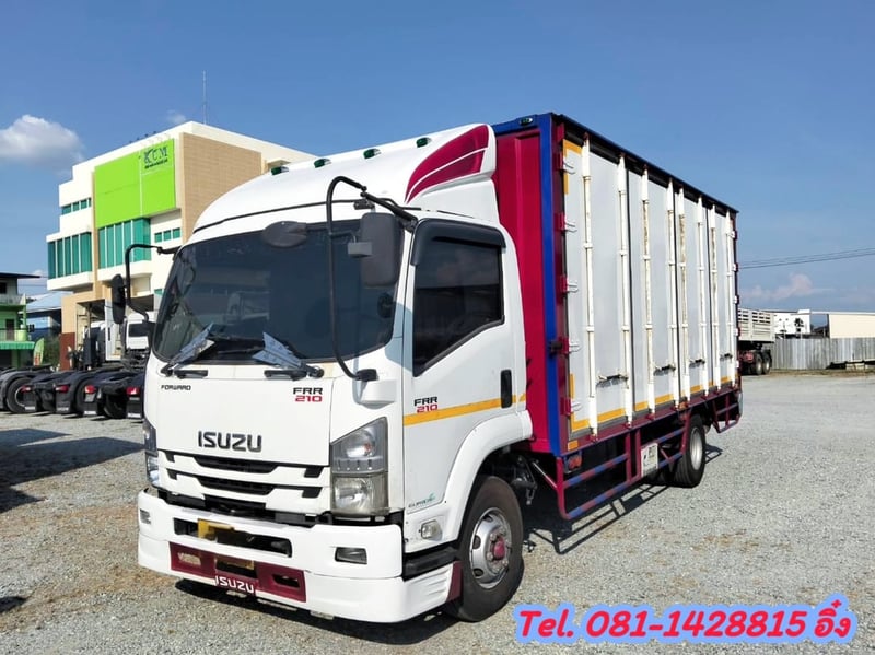 🔥🔥โทรตอนนี้ รับส่วนลดไปเลย 100,000 บาท  #หกล้อตู้สิบบาน ISUZU FRR 210 แรง ปี  2565 (2331)