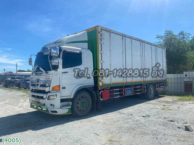 หกล้อตู้สิบบาน HINO FG8J 240 แรง ปี2559 (9005)