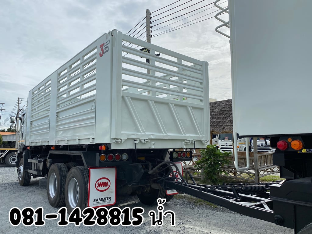 ISUZU FXZ 360แรงม้า รถบรรทุก 10ล้อ พ่วงแม่ลูก ปี2022 (3843 3844)