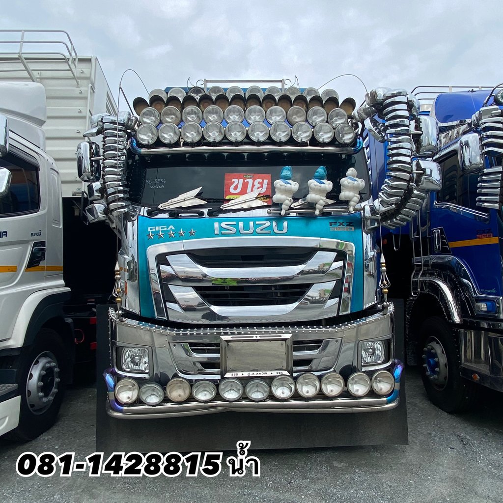 🚚 ISUZU FXZ 360แรงม้า รถบรรทุก 10ล้อ พ่วงแม่ลูก ปี2022 (5236 5237)