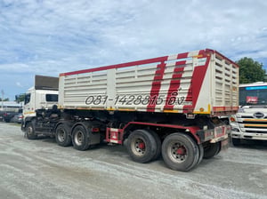 สิบล้อหัวลาก HINO FM1A 344 แรง ปี66 + หางเซมิดั้ม อู่พิรุฬแอสเซมบลีย์ ปี 66 (2356,2357) สิบล้อหัวลาก HINO FM1A 344 แรง ปี66 + หางเซมิดั้ม อู่พิรุฬแอสเซมบลีย์ ปี 66 (2356,2357)