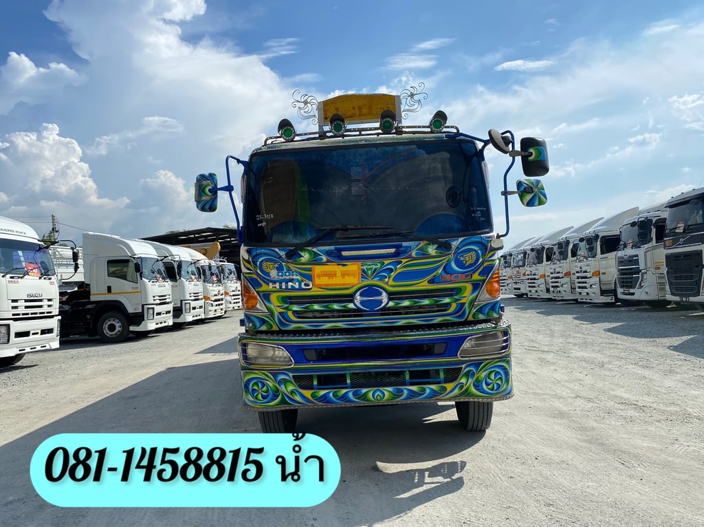 🚚 HINO FM 344แรงม้า รถบรรทุก 10ล้อ พ่วงแม่ลูก ปี2013 (3163 3164) 🚚 HINO FM 344แรงม้า รถบรรทุก 10ล้อ พ่วงแม่ลูก ปี2013 (3163 3164)