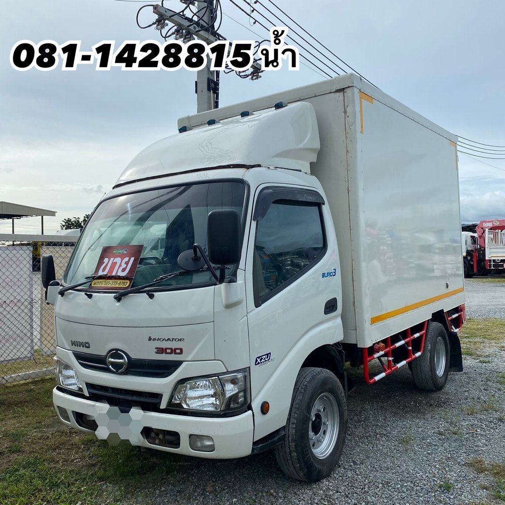 🚚 สี่ล้อตู้ HINO XZU 136 ปี 2561 (4583)