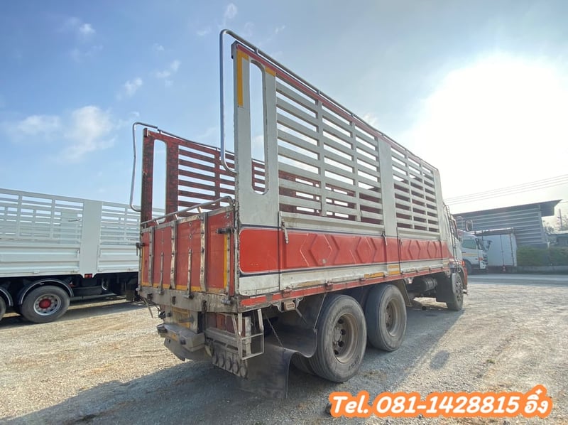 🔥จองตอนนี้รับไปเลยคูปองเติมน้ำมัน 10,000 บาท #สิบล้อคอก HINO FL8J 260 แรง ปี 2559 (2895)