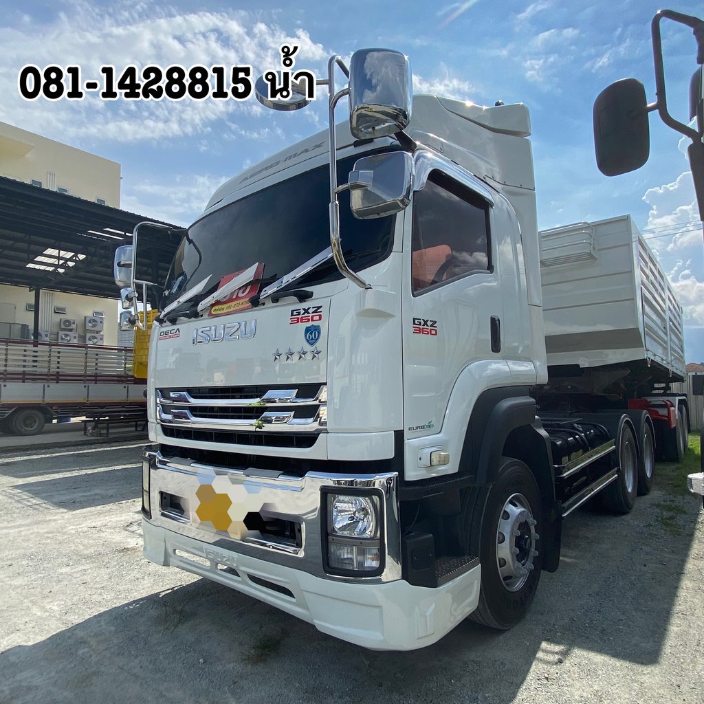 🚚 สิบล้อหัวลาก ISUZU GXZ 360 แรง ปี 2560 (8905)