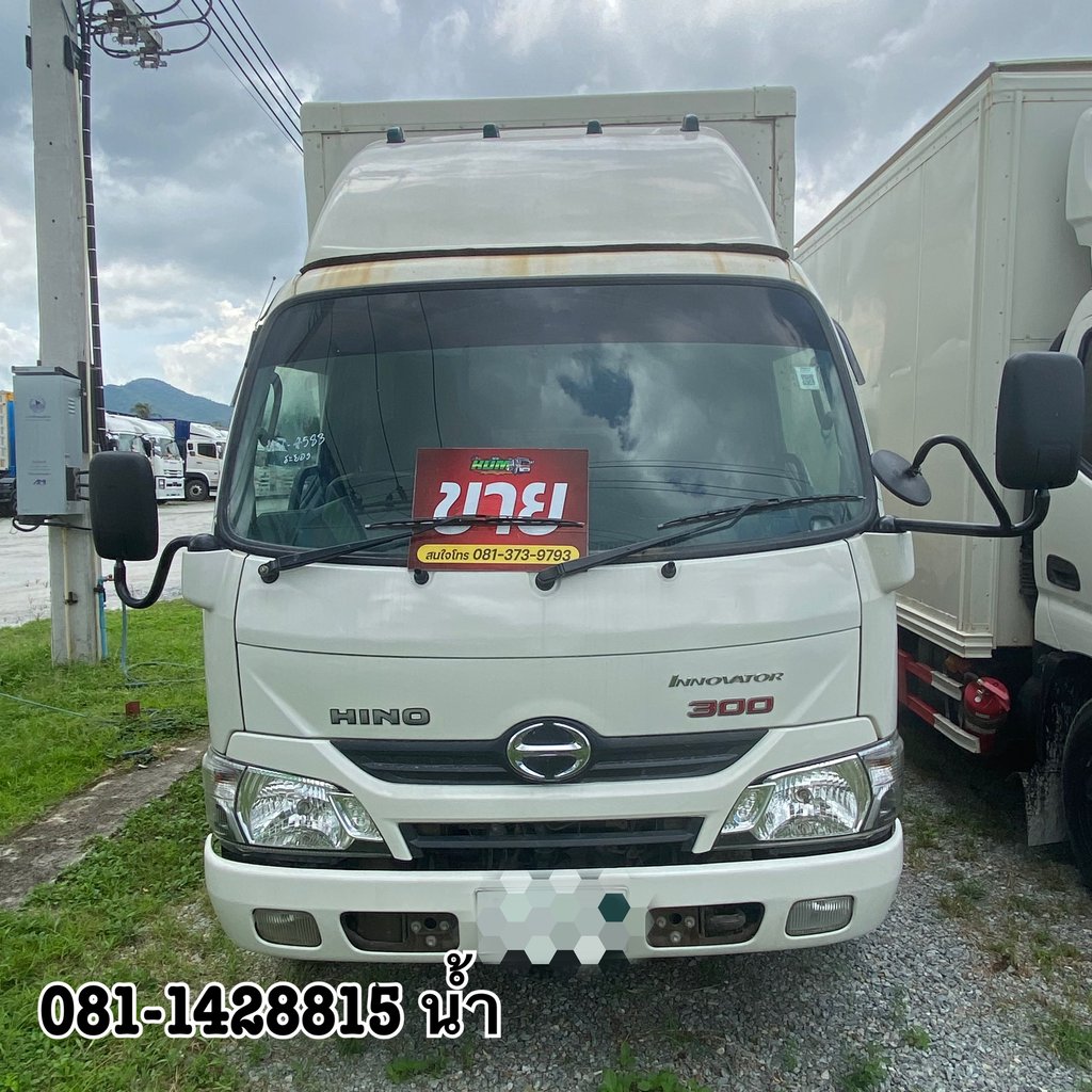 🚚 สี่ล้อตู้ HINO xzu 136 ปี 2561 (4583)